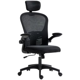 Silla de Oficina Ergonómica Welltin Soporte Lumbar 4D Reposacabezas Ajustable