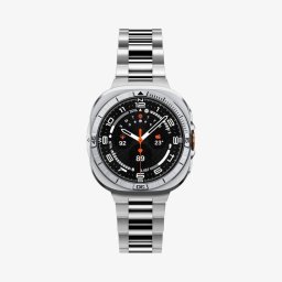 Funda protectora Spigen Bezel Tune Pro Samsung Galaxy Watch Ultra 2 47mm plata