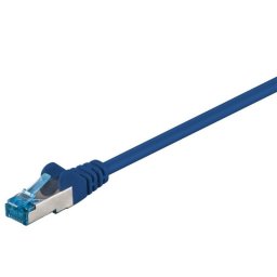 Cable de red Goobay 93738 Cat6a S/FTP 2 m RJ-45 chapado en oro