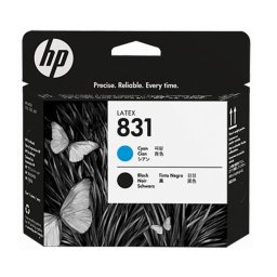HP 831 Latex Cyan/Negro