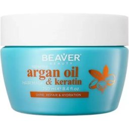 Beaver Argan Oil & Keratin Mascarilla Reparadora 250 ml