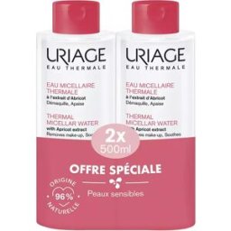 Uriage Agua Micelar Termal Pieles Sensibles Pack 2X500 ml