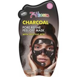 7th Heaven Peel-Off Charcoal Carbón Con Ácido Salicílico 10 ml