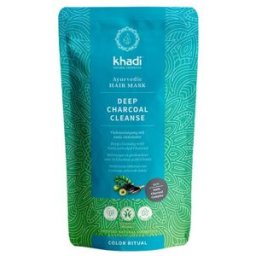 Khadi Mascarilla Capilar Limpieza profunda Carbón activado 50 gr