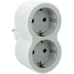 Legrand Adaptador 2x Schuko Blanco