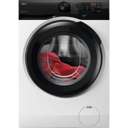 Lavadora carga frontal AEG LFE6D84N4B 8 kg 1400 rpm clase A IA blanca
