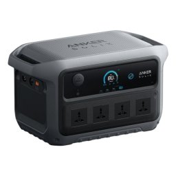 Estación de energía Anker SOLIX C2000 Gen 2 2048Wh 4 puertos AC y 4 USB Batería Li-ion Pantalla LCD Cargador solar