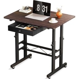 Mesa Gaming GTPLAYER Elevable 80x50 con Ruedas y Cajones