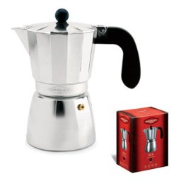 Oroley Alu Cafetera Italiana de Aluminio 3 Tazas