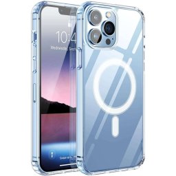 Max Power Digital Funda Compatible Magsafe para Apple iPhone 15 Plus Transparente Magnética