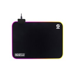 Sparco Drift Alfombrilla Gaming Negra