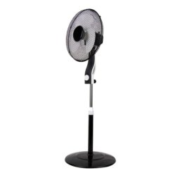 Iluminashop Ventilador de Pie 45W Negro/Blanco