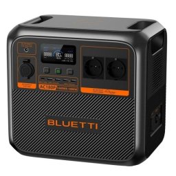 Estación de energía portátil Bluetti AC180P 1440 Wh 1800 W LiFePO4 2AC 11 salidas Negra
