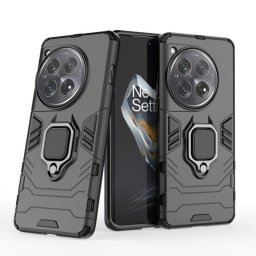 Funda de silicona y policarbonato para smartphone doble capa anticaídas soporte giratorio