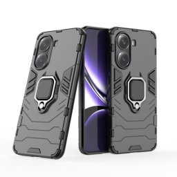 Funda para móvil Max Power Digital Magnética Anillo TPU Polic arbonato Negra para Xiaomi Poco X7 Pro