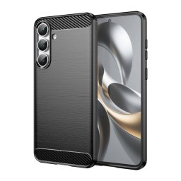 Funda Max Power Digital Samsung Galaxy S25 FE Fibra de Carbono Antigolpes Negra