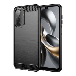 Funda Max Power Digital Samsung Galaxy A17 Fibra de Carbono Antigolpes Negra
