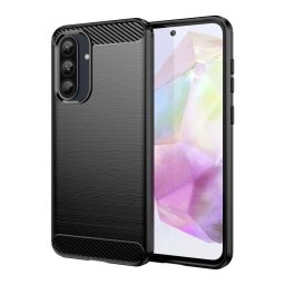 Funda Max Power Digital Samsung Galaxy A56 Fibra de Carbono Antigolpes Negra