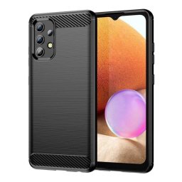 Funda Max Power Digital Samsung Galaxy A32 4G Fibra de Carbono Antigolpes Negra
