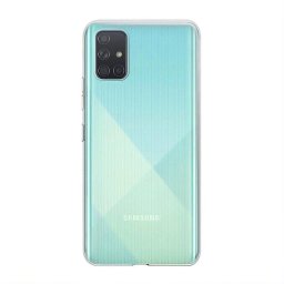 Funda para móvil Max Power Digital Transparente Antigolpes Silicona Ultrafina para Samsung Galaxy A51 4G y M40s