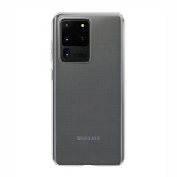 Funda para móvil Max Power Digital Transparente Silicona Ultrafina Antigolpes para Samsung Galaxy S20 Ultra