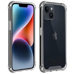 Funda para móvil Max Power Digital Antigolpes Transparente Silicona Esquinas Reforzadas para iPhone 14 Plus