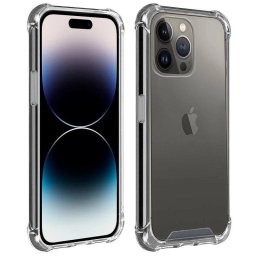 Funda para móvil Max Power Digital Antigolpes Transparente Silicona Esquinas Reforzadas para iPhone 14 Pro Max