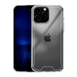 Funda para móvil Max Power Digital Antigolpes Silicona Transparente Esquinas Reforzadas para iPhone 16 Pro Max