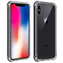 Funda para móvil Max Power Digital Antigolpes Transparente Silicona Esquinas Reforzadas para iPhone X y iPhone Xs