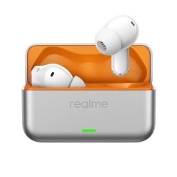 Auriculares Realme Buds T500 Pro inalámbricos Bluetooth con Cancelación de Ruido 50 dB, IP55, plata