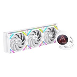 Refrigeración Líquida Sama Gears Q70 360mm 3 Ventiladores LED Blanca