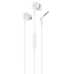 Auriculares Altec Lansing con cable jack 3,5 mm para llamadas y música blancos