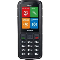 Teléfono de teclado Brondi Dual SIM 2.4" USB