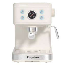 Cafetera Espresso Rolipo Empstorm 1,5 L 20 bares 2 tazas con espumador de leche