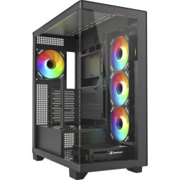 Caja PC Sharkoon ELITE SHARK CA500 Vidrio 270° ARGB