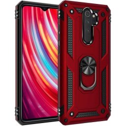 Funda para móvil Max Power Digital Silicona y policarbonato con anilla giratoria para Redmi Note 8 Pro