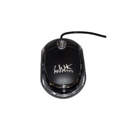 Ratón LINK LKMOS04 Óptico USB tipo A 3 botones Negro mano derecha