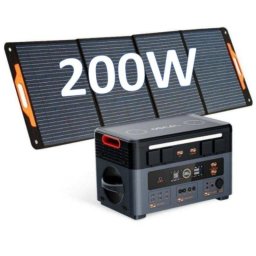 Estación de energía Oscal PowerMax 2400 Pro 2016Wh Batería LiFePO4 16 puertos LED Altavoces Control inteligente