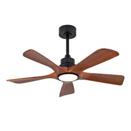 Ventilador de Techo con Luz Welltin EU42SH-5020BK-1L Motor DC 42" 6 Velocidades Mando Función Invierno
