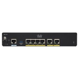 Router Cisco C927-4P VDSL/ADSL2+ Gigabit Ethernet 6 puertos Negro