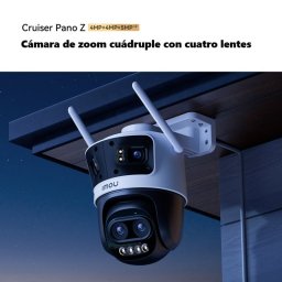 Cámara IP Imou Cruiser Pano Z 13MP Visión Nocturna Exterior Audio Bidireccional