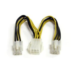 Startech Cable Divisor de Alimentación PCI Express 6 Pines 15cm