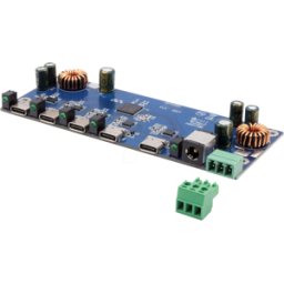 EXSYS 12294HMSPL - USB 3,2 Gen 2 4 puertos HUB Board, 4xUSB-C, 15kV ESD
