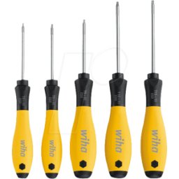 WIHA 362ESD-K5 - Juego de destornilladores ESD, Torx, 5 piezas