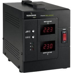 Estabilizador Tecnoware 3000VA para televisores, equipos HiFi, impresoras etc., protege picos de corriente, no es SAI