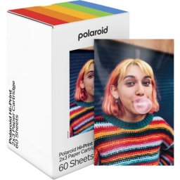 Papel fotográfico Polaroid 6356 5.4x8.6 cm 60 hojas adhesivo Hi-Print Gen 2