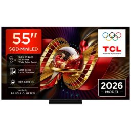 TV TCL QLED Mini LED C8L 55C8L 55" 4K UltraHD 144Hz Smart TV Google TV Dolby Vision Gaming