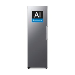 Congelador Vertical Samsung Bespoke AI 186cm 323L Clase D Inox