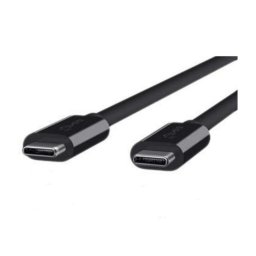 Cable USB-C a USB-C DLH DY-TU4815B 2 m USB 3.2 Gen 2 10 Gbit/s Negro