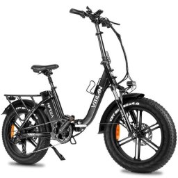 Bicicleta eléctrica Vitilan U7 2.0 Motor 750W Batería 48V 20Ah Neumáticos 20" x 4.0
